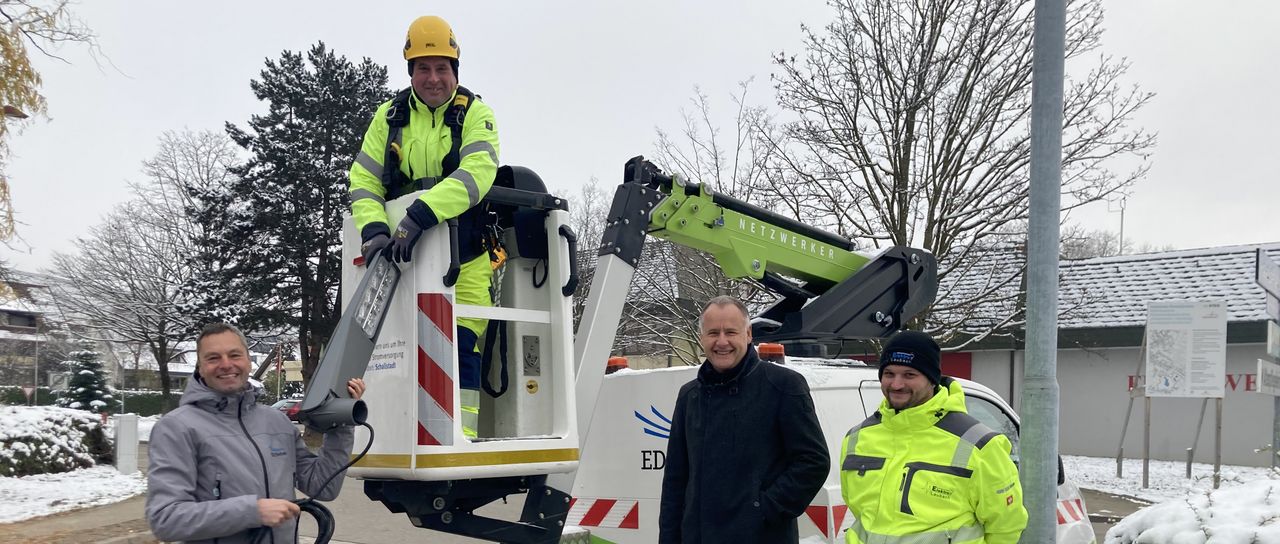 LED-Straßenbeleuchtung in Ehrenkirchen